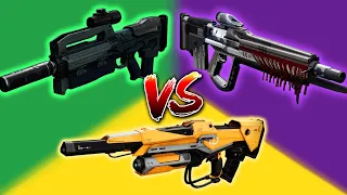 No Time to Explain vs BXR-55 Battler vs Piece of Mind  (What's the BEST Pulse Rifle?)