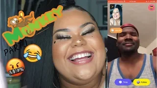 🤣TROLLING ON MONKEY APP!!! PART 1! {GUY CALLED ME FAT & MADE ME CRY} 😢