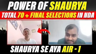 Meet Anurag Sangwan AIR -1 (UPSC NDA 2, 2022) | Selected Student from Shaurya Batch🔥Power Of Shaurya