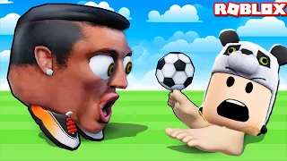 Ronaldo vs Heronpuppy ! Kafa Topu Futbolu - Roblox