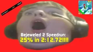 Bejeweled 2 Speedrun: 25% in 2:12.72!!!!