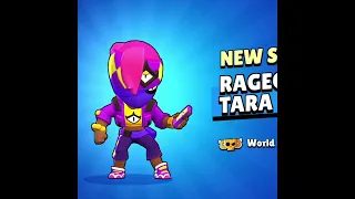 I RECEIVED THE RAGEQUIT TARA FROM BRAWLSTARS WORLD FINALS 2022 | RAGEQUIT TARA #shorts #brawlstars