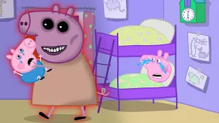 Zombie Apocalypse, Zombies Appear in the Bedroom ??? | Peppa Pig Funny Animation