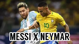 // MESSI X NEYMAR (BRASIL 3 X 0 ARGENTINA) ELIMINATÓRIAS DA COPA 2018// FUT10 //