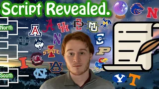 *SCRIPT REVEALED* March Madness 2024 Analytics Bracket Full EXPERT Predictions