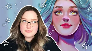 REVIEWING ROSSDRAWS ADVANCED BRUSH SET | Procreate Process Video