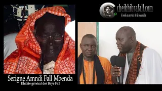Portrait du nouveau khalife général des Baye Fall avec Serigne Mamour Ndao