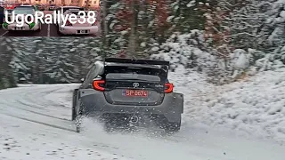 Tests Rallye Monte Carlo WRC 2024 Lefebvre Toyota Yaris Rally2