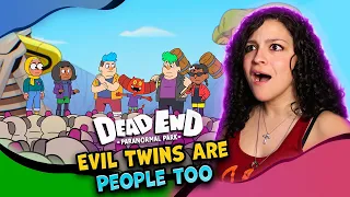 *• LESBIAN REACTS – DEAD END: PARANORMAL PARK – 2x02 “EVIL TWINS ARE PEOPLE TOO” •*