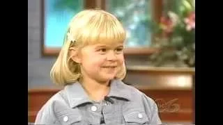 Emily Mae Young interview 1998 Age 8