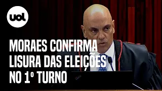 Moraes afirma que não foram encontradas falhas no teste de integridade das urnas com biometria