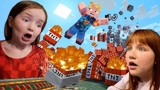 NiKO TRiCKS ADLEY with TNT 🧨  Adley's Secret Plan sneaking into Niko's hidden fort, don't get caught