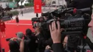 Joaquin Phoenix walks Venice red carpet ahead of awards ceremony