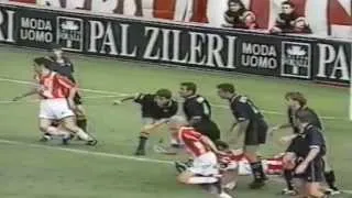 Serie A 1997-1998, day 02 Vicenza - Piacenza 3-2 (Tramezzani, Di Carlo, Luiso, Di Napoli, Valtolina)