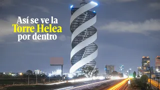 Edificio 'Crujito': un rascacielos único en el mundo, está en Puebla y así se ve por dentro