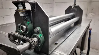 How to build a DIY Sheet metal Roller