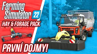 PRVNÍ DOJMY Z HAY & FORAGE PACKU! | Farming Simulator 22