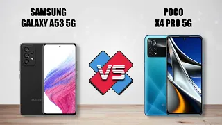 SAMSUNG GALAXY A53 5G vs POCO X4 PRO 5G - Full specs comparison
