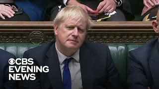 UK Prime Minister Boris Johnson faces growing pressure to resign