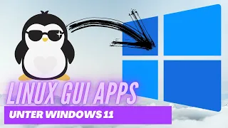 Windows11 WSL Debian Ubuntu GIMP Firefox unter Windows