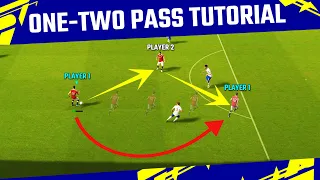 eFootball 2022 The One Two-Pass Tutorial - Playstation, Xbox , PC