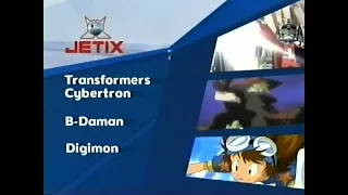 Jetix Latin America Lineup Bumper (Transformers Cybertron to B-Daman to Digimon) (2006)