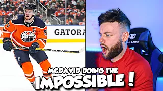 SOCCER FAN Reacts to CONNOR MCDAVID doing the IMPOSSIBLE!  || NHL REACTION