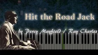 Percy Mayfield / Ray Charles - Hit the Road Jack (Piano Tutorial)