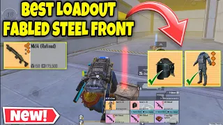 Metro Royale Playing With FABLED STEEL FRONT LOADOUT in New Map | PUBG METRO ROYALE