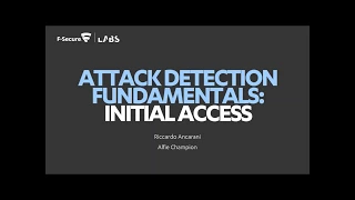 Attack Detection Fundamentals: Workshop #1 - Initial Access