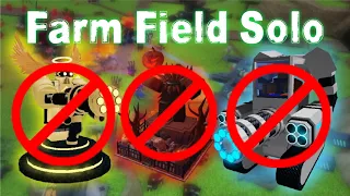 Can you Beat Farm Field Solo Without Zed/GC? - Roblox Tower Battles