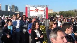 Концерт на Поклонной горе в День Победы 09.05.2014