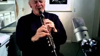 Burgundy Street Blues Jazz Improvisation on Clarinet