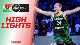 OLYMPIC TICKET GAME HIGHLIGHTS: Poland 🇵🇱 vs Lithuania 🇱🇹 | FIBA #3x3OQT 2024