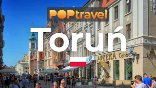 Walking in TORUN / Poland 🇵🇱- 4K 60fps (UHD)
