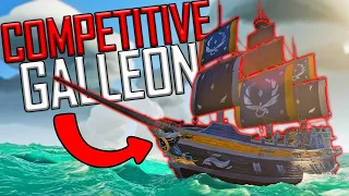 Our Sloop Fought Against A Competitive Galleon! - Sea of Thieves