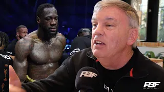 TEDDY ATLAS WEIGHS IN ON DEONTAY WILDER'S FUTURE AFTER CRUSHING LOSS TO ZHILEI ZHANG