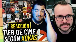 Esto es SURREALISTA 😂 He visto la TIER LIST de PELÍCULAS de XOKAS y sí, es CINE 🚬 (de COMEDIA)