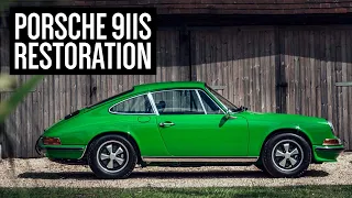 Porsche 911s Restoration Project Montage