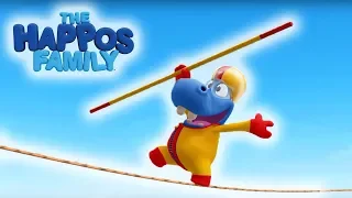 Tight Rope | Compilation | The Happos Family Cartoon | Full Episode | Cartoon for Kids I Boomerang