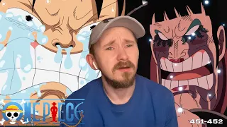 The Bon Clay Sacrifice | One Piece Reaction Episode 451-452