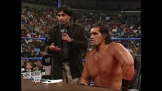 Batista & The Great Khali Contract Signing For The Great American Bash | SmackDown! Jul 13, 2007