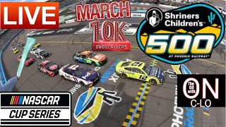 🔴Shriners Childrens 500 at Phoenix. LIVE NASCAR Cup Series. Race Audio, Leaderboard, & more!