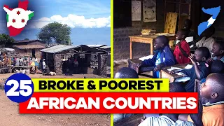 The 25 Poorest Countries In Africa 2022...