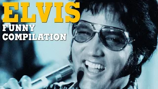 Elvis fooling around on Stage and at Rehearsals | Elvis Funny Compilation