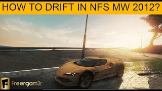 TUTORIAL: how to drift in need for speed most wanted 2012