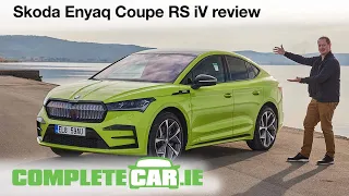 Skoda Enyaq Coupe review - Skoda's electric SUV gets RS performance.