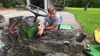 I Fixed a Non Running John Deere Garden Tractor - Now I'm Selling it!