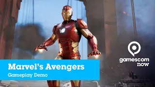 #gamescom2019 - Marvel's Avengers - Gameplay Demo [ENGLISH]  IGN @ gamescom now