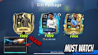 FIFA Mobile Gift Package Scam | FIFA mobile free 112 and 115 players | FIFA mobile founders